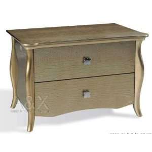  Vig Furniture Armani Xavira Gold Nightstand