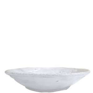 Vietri Incanto White Flower Bowl 9.25 in D (Set of 2)
