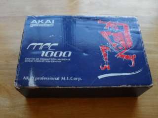 Akai MPC 1000 Org. Box + NEW Pads Upgrade + 128 MB RAM / dealer /free 