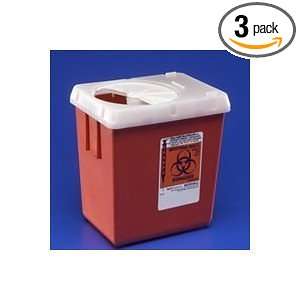 LARGE VOLUME ~ Sharps Container ~ SET of (3) ~ Home Sharps Container 