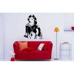   Wall MURAL Decal Sticker ANIME SEXY WARRIOR GIRL S 910