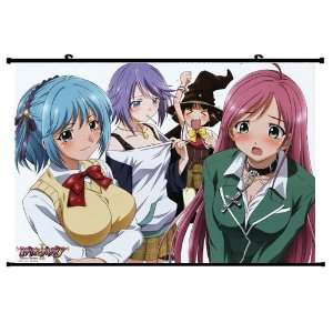  Rosario+vampire Anime Wall Scroll Poster(24*16)support 