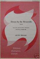 Accordion Duet Sheet Music Down by the Riverside  