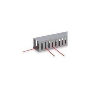   G3X5LG6 Wire Duct,Wide Slot,Gray,3.25 W x 5 D