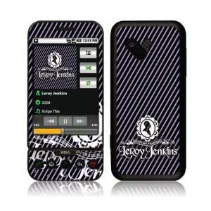   HTC T Mobile G1  Leroy Jenkins  Stripe This Skin Electronics