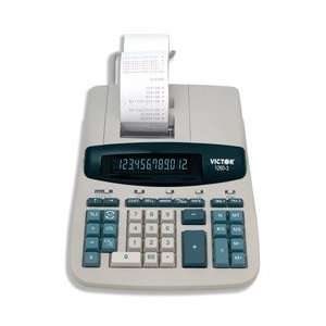  Victor 1260 3 Two Color Heavy Duty Printing Calculator 