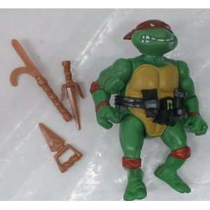   Mutant Ninja Turtles Figure  Raphael (Rubber Head) 