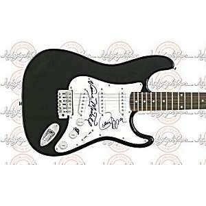  VANILLA FUDGE Autographed Signed Guitar & PROOF 