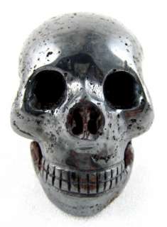 This gorgeous crystal skull measures 2.75 inches front to back.