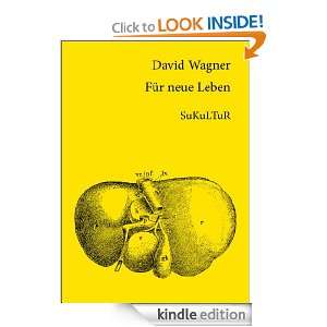 Für neue Leben (German Edition) David Wagner  Kindle 