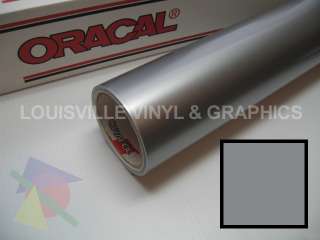 Roll 24 X 10yd Silver Metallic Oracal 651 Sign Cutting Vinyl  