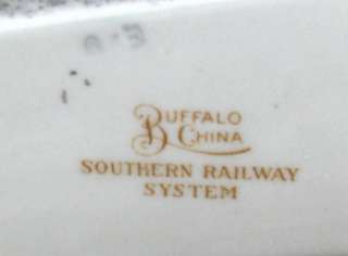 Vintage Southern Railway System Dish Buffalo Railroad China  