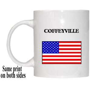  US Flag   Coffeyville, Kansas (KS) Mug 