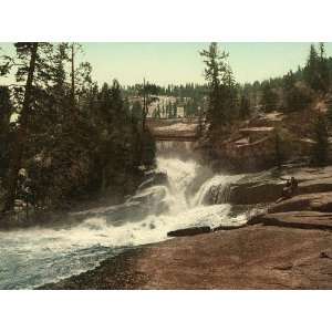  Vintage Travel Poster   Silver Apron Yosemite Valley 24 X 