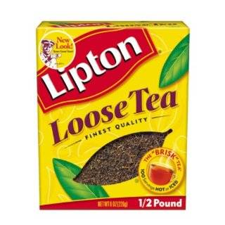  Lipton Black Tea, Loose, 1/2 pound Boxes (Pack of 6 