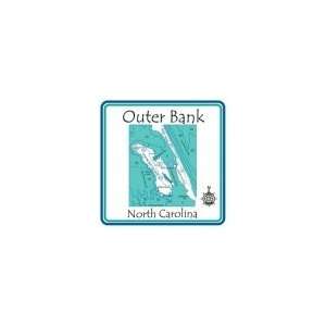 Outer Banks 4.25 Square Absorbent Coaster
