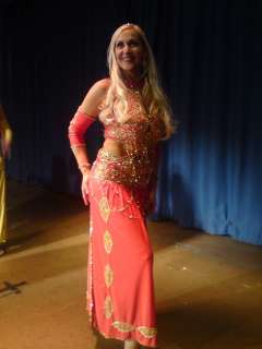 Professional Hand Made Belly Dance Costume From Egypt  