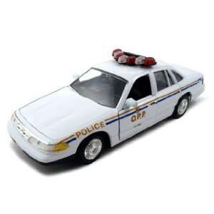  Canadian Police OPP Ford Crown Victoria 124 Diecast Model 