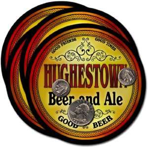 Hughestown, PA Beer & Ale Coasters   4pk 