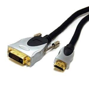   High speed HDMI Male to DVI Male Cable, Ver1.3C   10 Feet Electronics