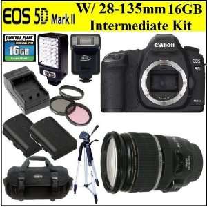 Canon EOS 5D Mark II 21.1MP Full Frame CMOS Digital SLR Camera with EF 