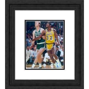 Framed Bird/Johnson Celtics/Lakers Photograph  Kitchen 