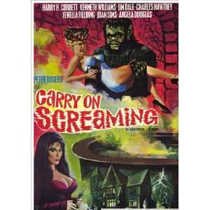 On Screaming (DVD) Comedy/Horror (1966) 96 Minutes ~ Starring Harry H 
