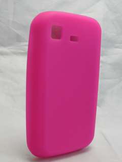 NEW SAMSUNG GT C3222 CHAT 322 SILICON SKIN CASE PINK  