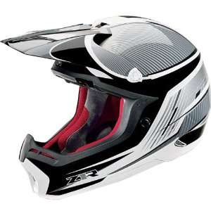  Z1R Nemesis Off Road Motocross MX Helmet Grid Alloy Black 