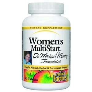 Natural Factors Womens MultiStart 90 tabs Health 