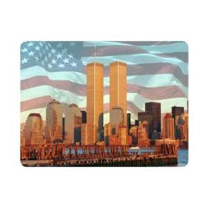  Brand New Twin Towers Mouse Pad American Flag Everything 