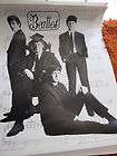 VINTAGE 80S THE BEATLES POSTER LARGE FEATURES ALL FAB 4  