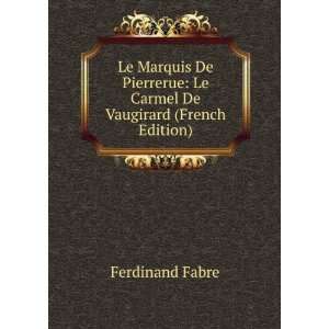   De Vaugirard (French Edition) Ferdinand Fabre  Books