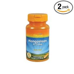  Thompson Mangosteen Veg Capsules, 475 Mg, 30 Count (Pack 