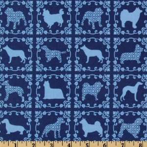  44 Wide Michele DAmore A Dogs Life Dog Boxes Blue 