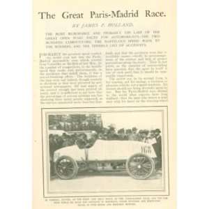  1903 Paris to Madrid Automobile Race Gabriel Keene 
