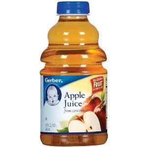 Gerber Juices 100% Juice Apple with Added Vitamin C 6 Pack  