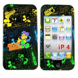  Disney Mickey Mouse Comic Strip Style Rubberized Texture Apple 
