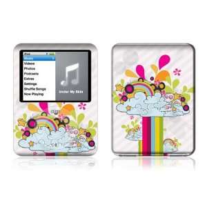 Apple iPod Nano (3rd Gen) Decal Vinyl Sticker Skin  Rainbow In The Sky