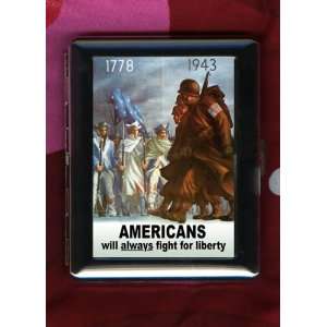  Americans Always Fight For Liberty US Vintage ID CIGARETTE 