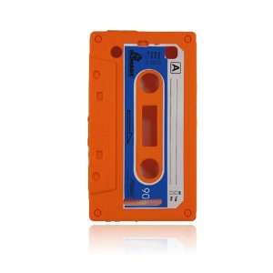  Orange Silicone Cassette Case for Blackberry Curve 9350 
