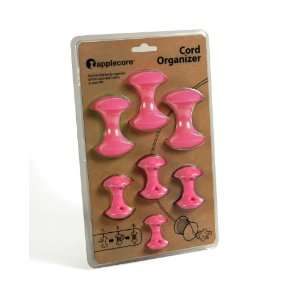  AppleCore Cable Organizer 7 Pack All Pink