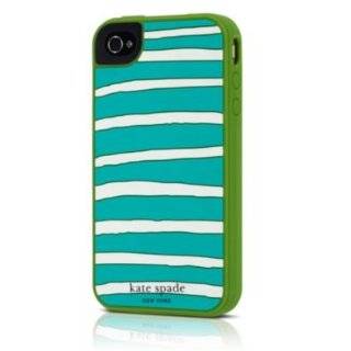 Contour Design Kate Spade Horizontal Stripe Case for iPhone 4 Green 