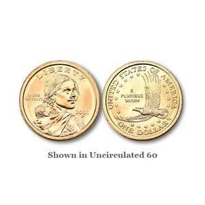 2001 P Sacagawea Golden Dollar   Uncirculated Everything 