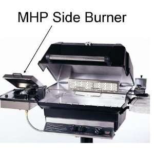  Cunningham Gas MHP Natural Gas Grill Side Burner Patio 