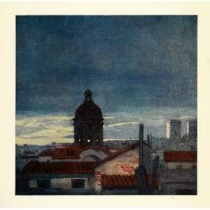   Paraguay Cathedral Rooftop   Original Color Print