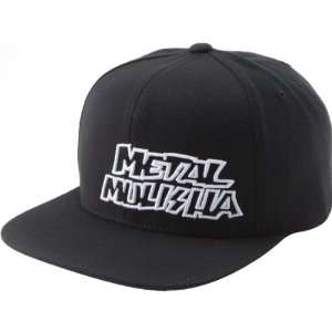 Metal Mulisha Terminal Snapback Mens Flexfit Sportswear Hat   Black 