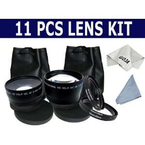  10 Pcs Kit for NIKON D3000 D5000 18 55MM Lens, includes 0 