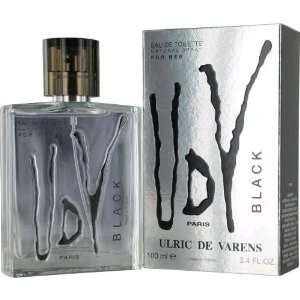  UDV BLACK by Ulric de Varens EDT SPRAY 3.4 OZ Beauty