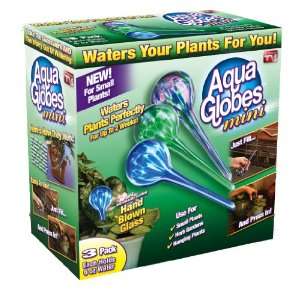  New   Aqua Globes Mini AG071106 Plant Watering Globes by 